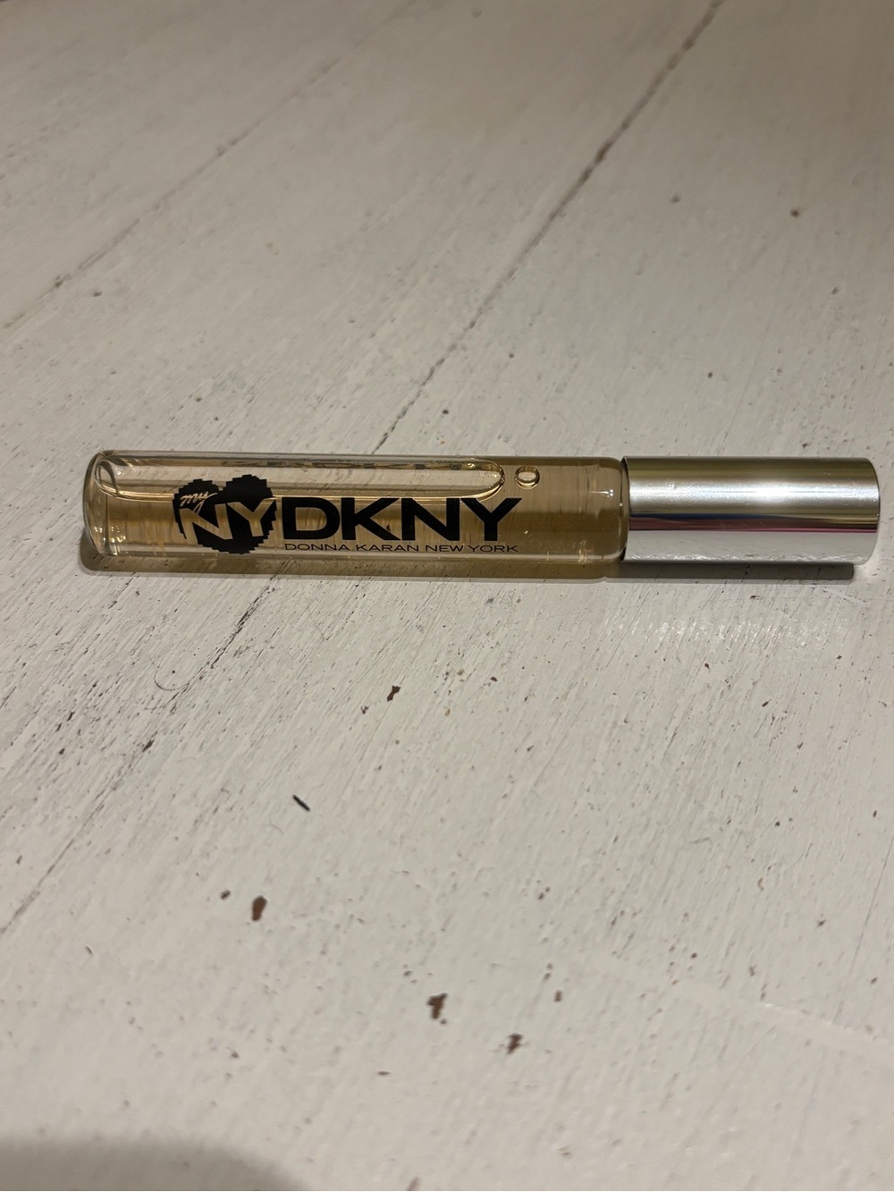 DKNY My NY Rollerball Perfume - Clear Glass with Light Amber Liquid